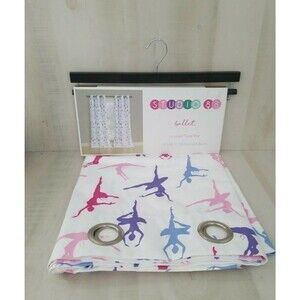 Studio 88 Ballet Window Grommet Curtain Drapes Panels 76x84" New